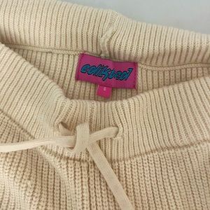 knit cargo pants from edikted